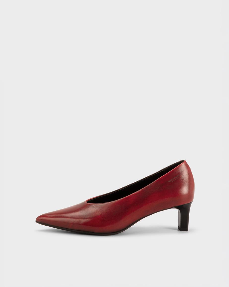 Alissa pumps Red, Brush-Off Leather