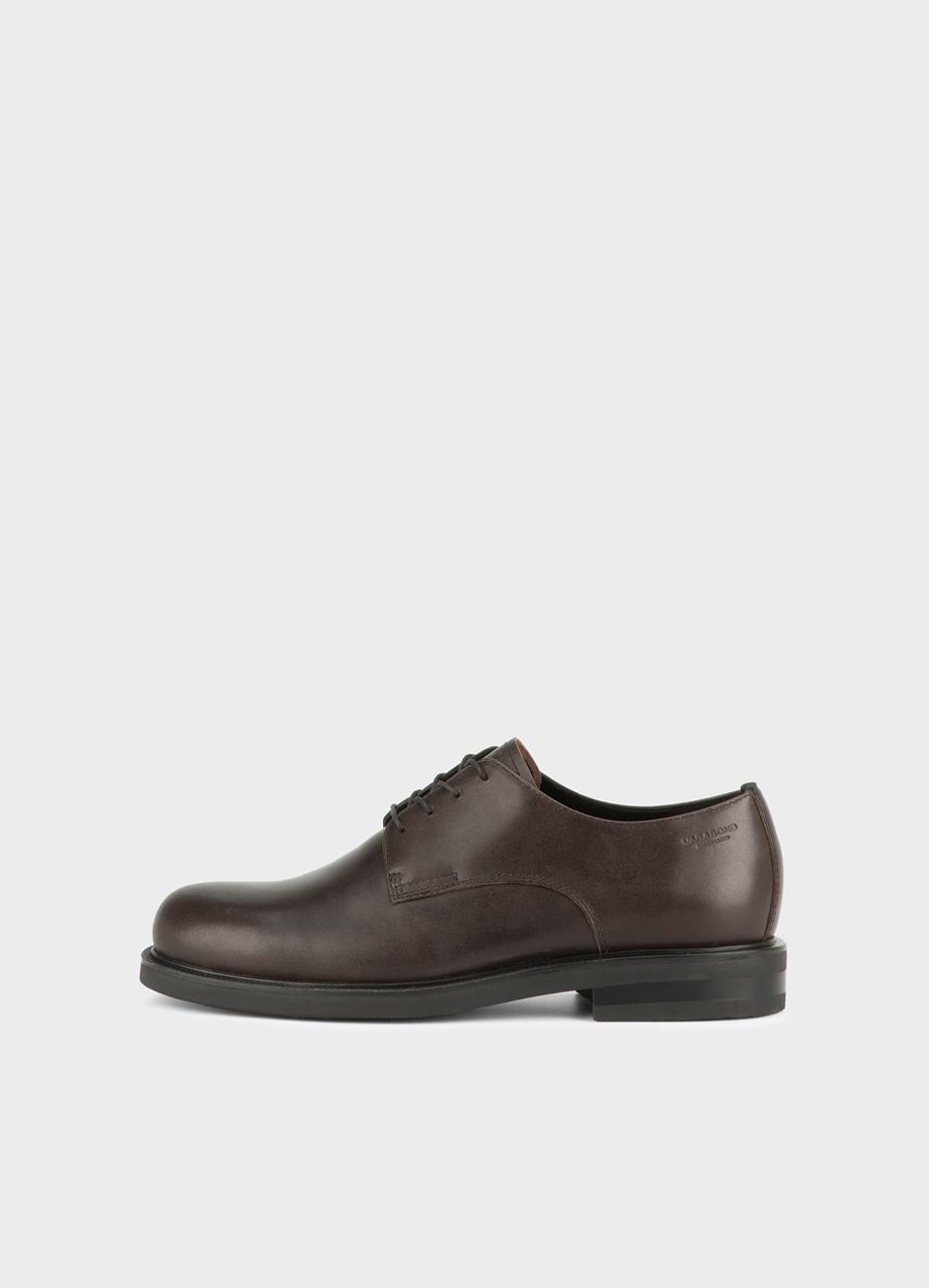 Floyd schuhe Dunkelbraunes, Leder