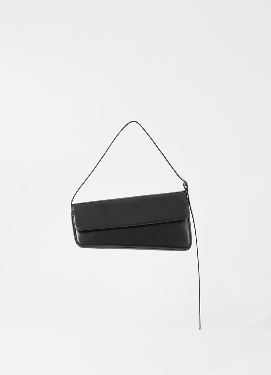 Izola bag Black, Polished Leather
