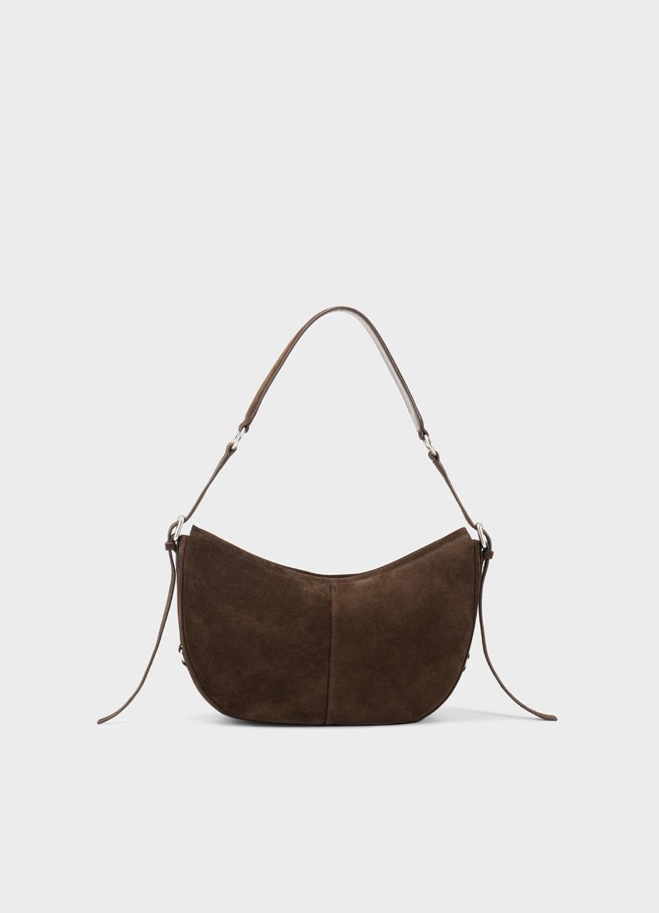 Itami bag DARK BROWN SUEDE