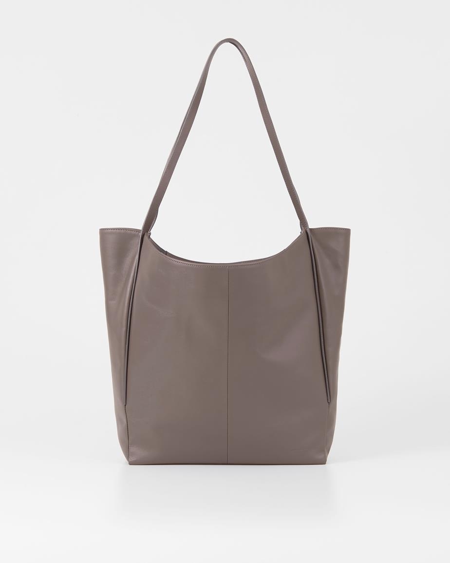 Masella bag Grey, Leather