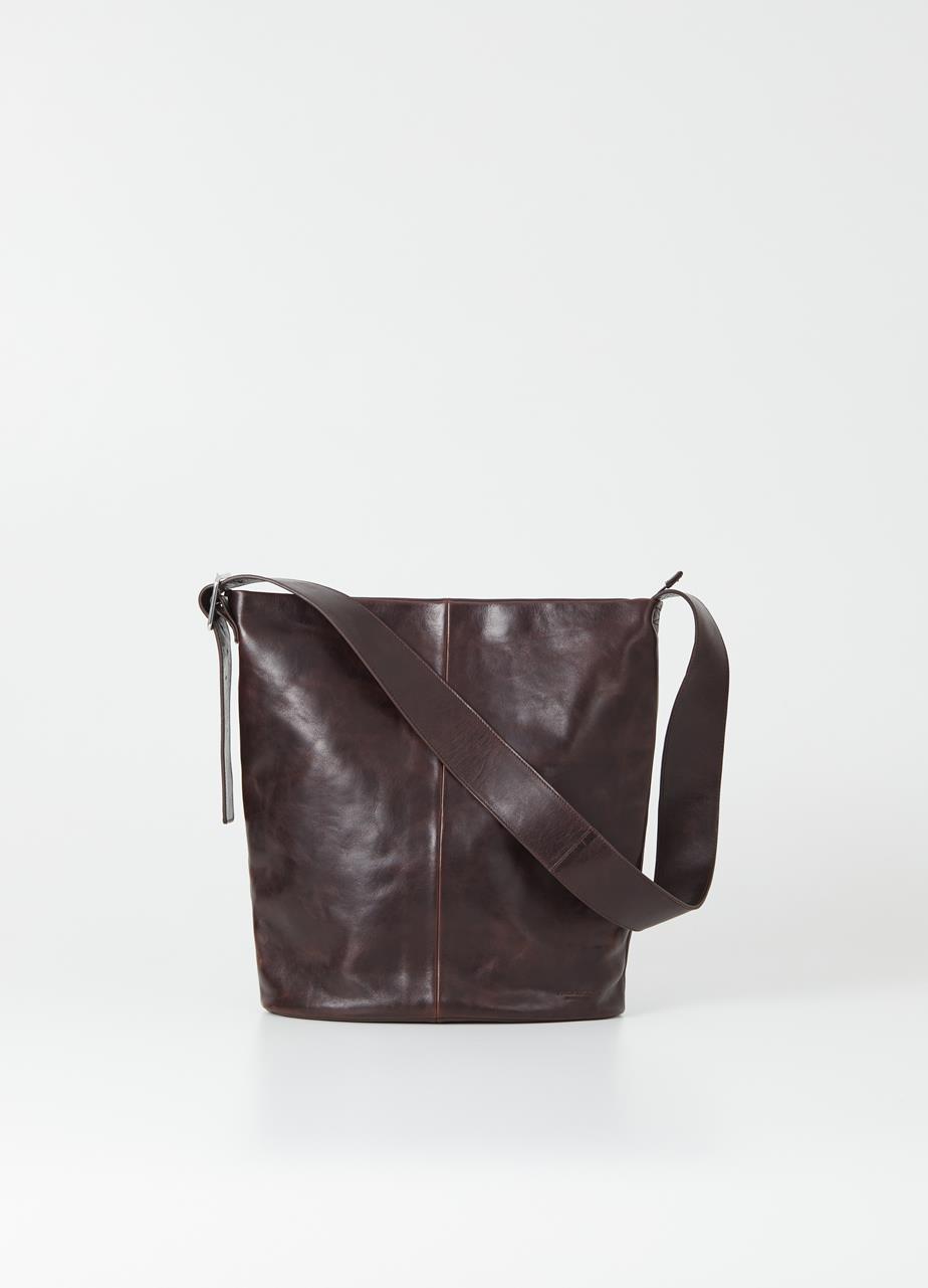 Stockholm bag Dark Brown, Leather
