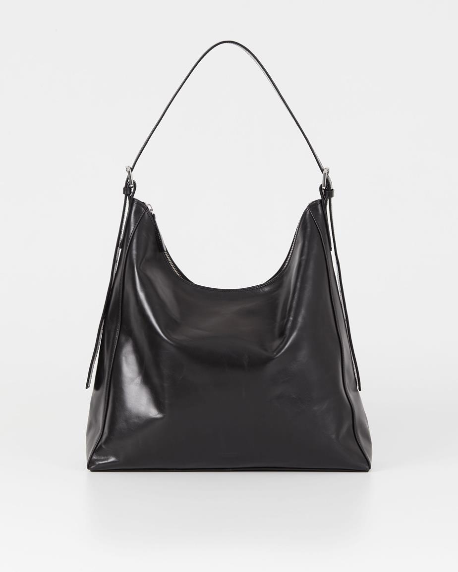 Hilo borsa Nero, Pelle