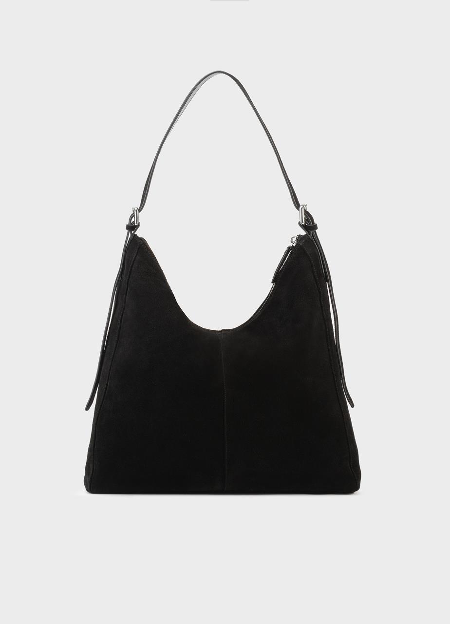 Hilo borsa NERO CAMOSCIO