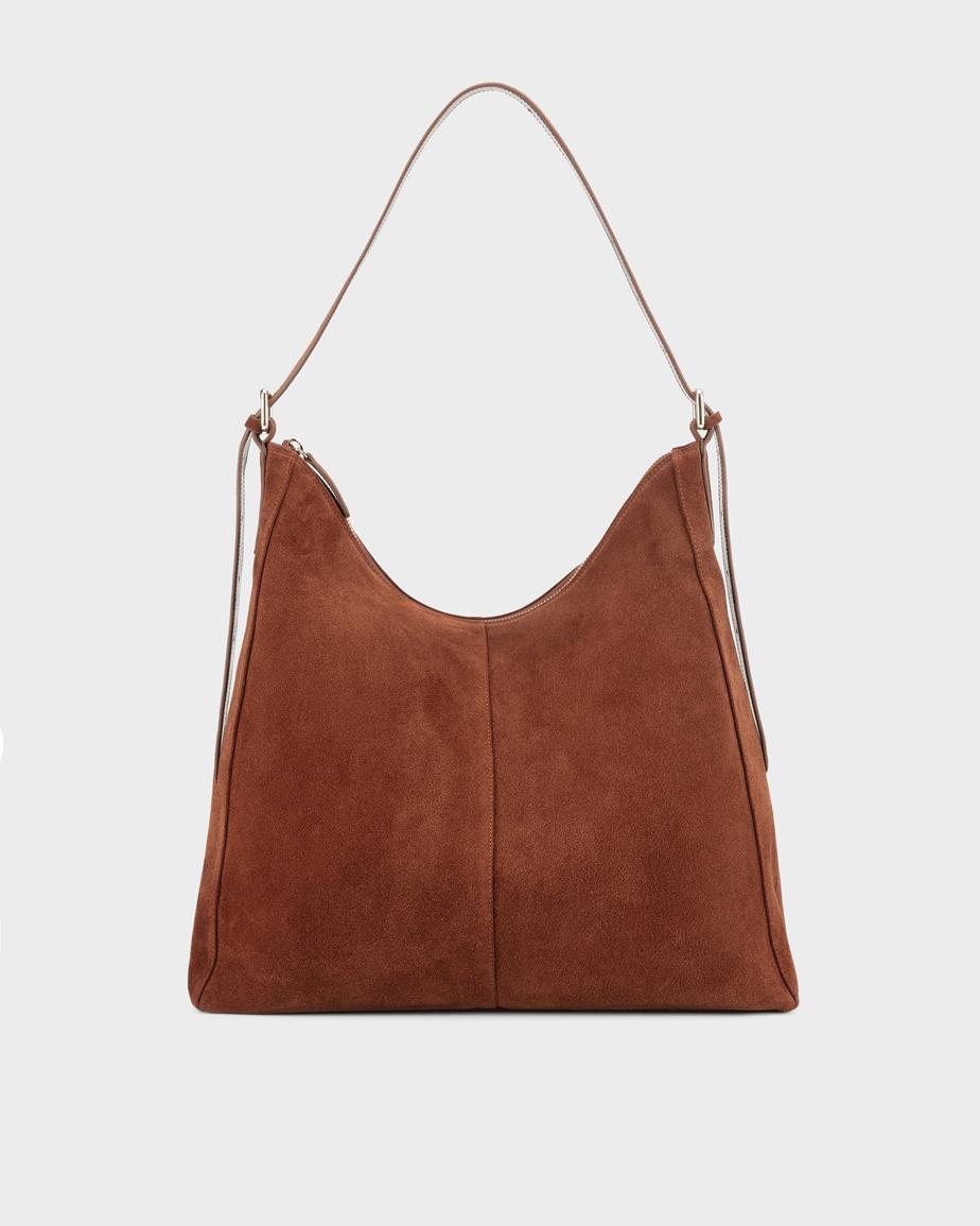 Hilo bag Brown, Suede