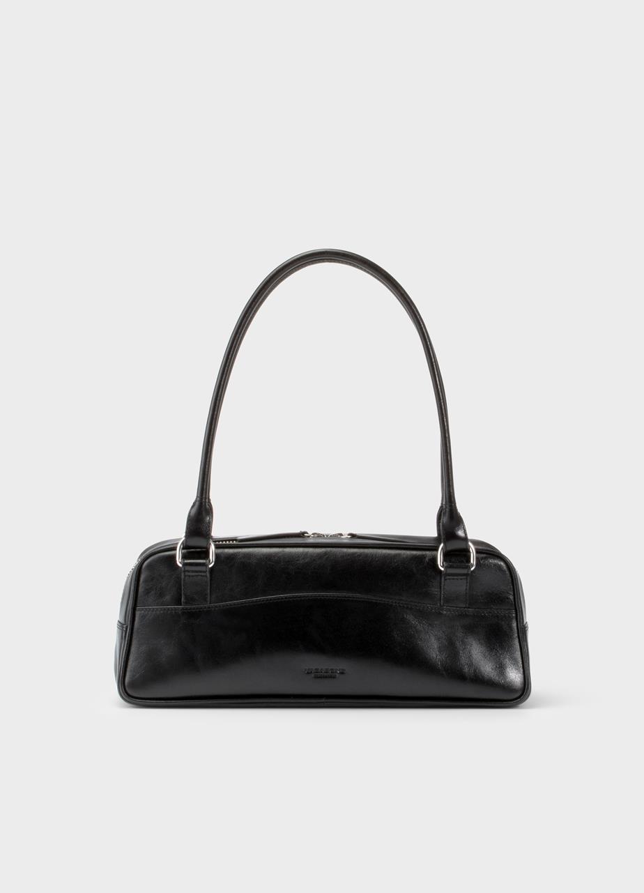 Nomi mini väska Svart, Skinn