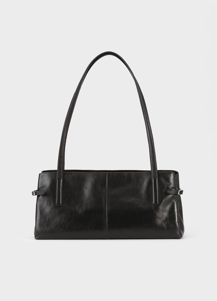 Cannes mini bag Black, Leather