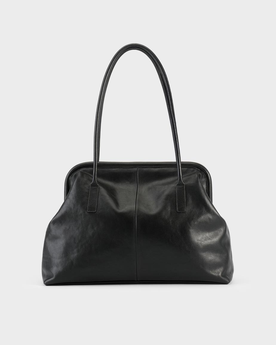 Louisiana borsa Nero, Pelle