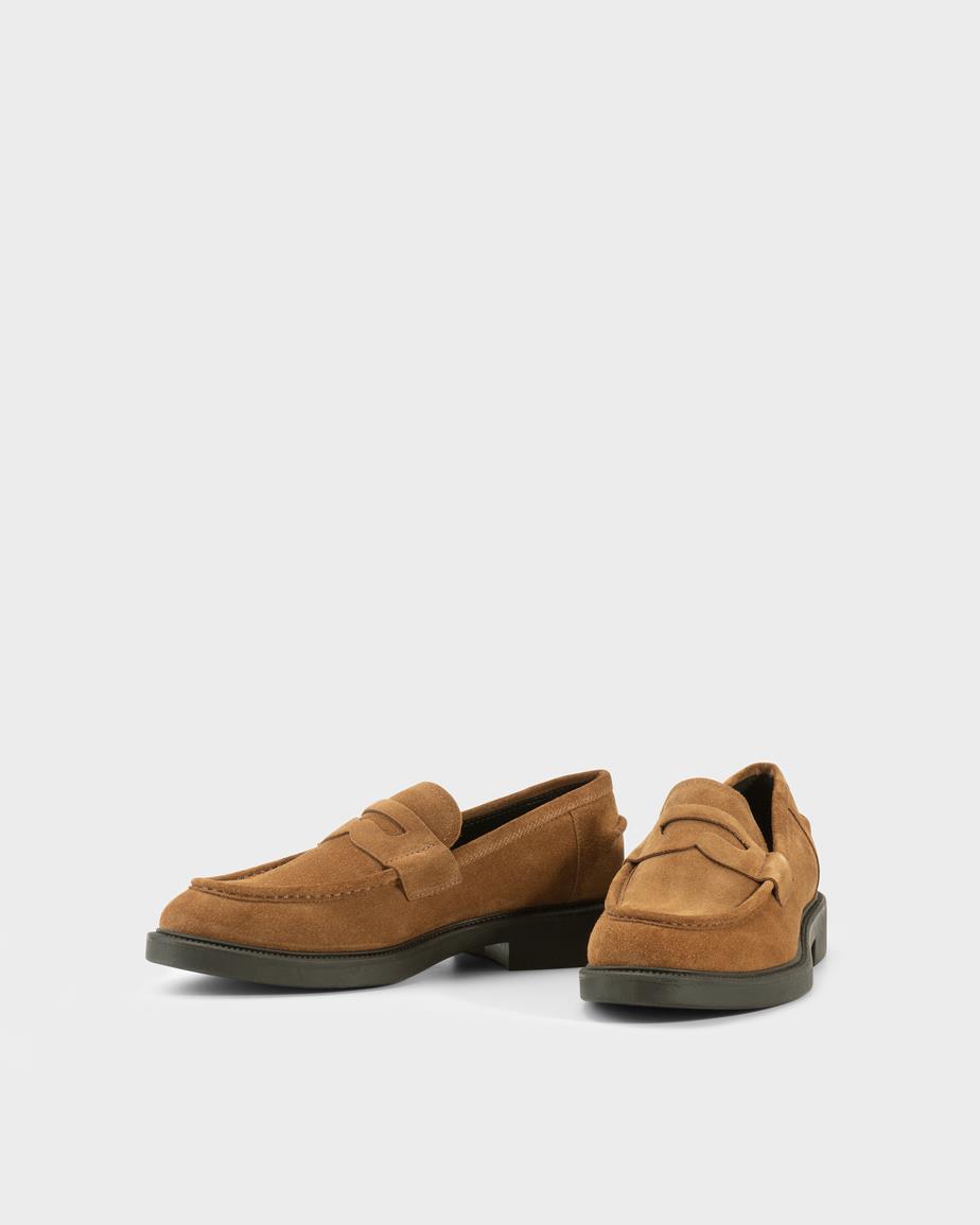 Alex m loafers Bruin, Suède