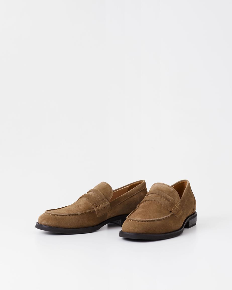 Mario loafers Bruin, Suède