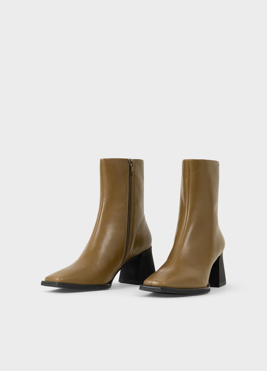 Hedda stiefel BRAUN LEDER