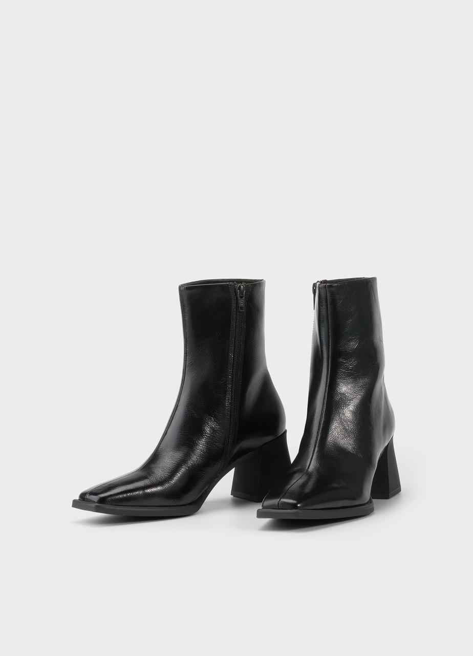 Hedda boots Black patent leather