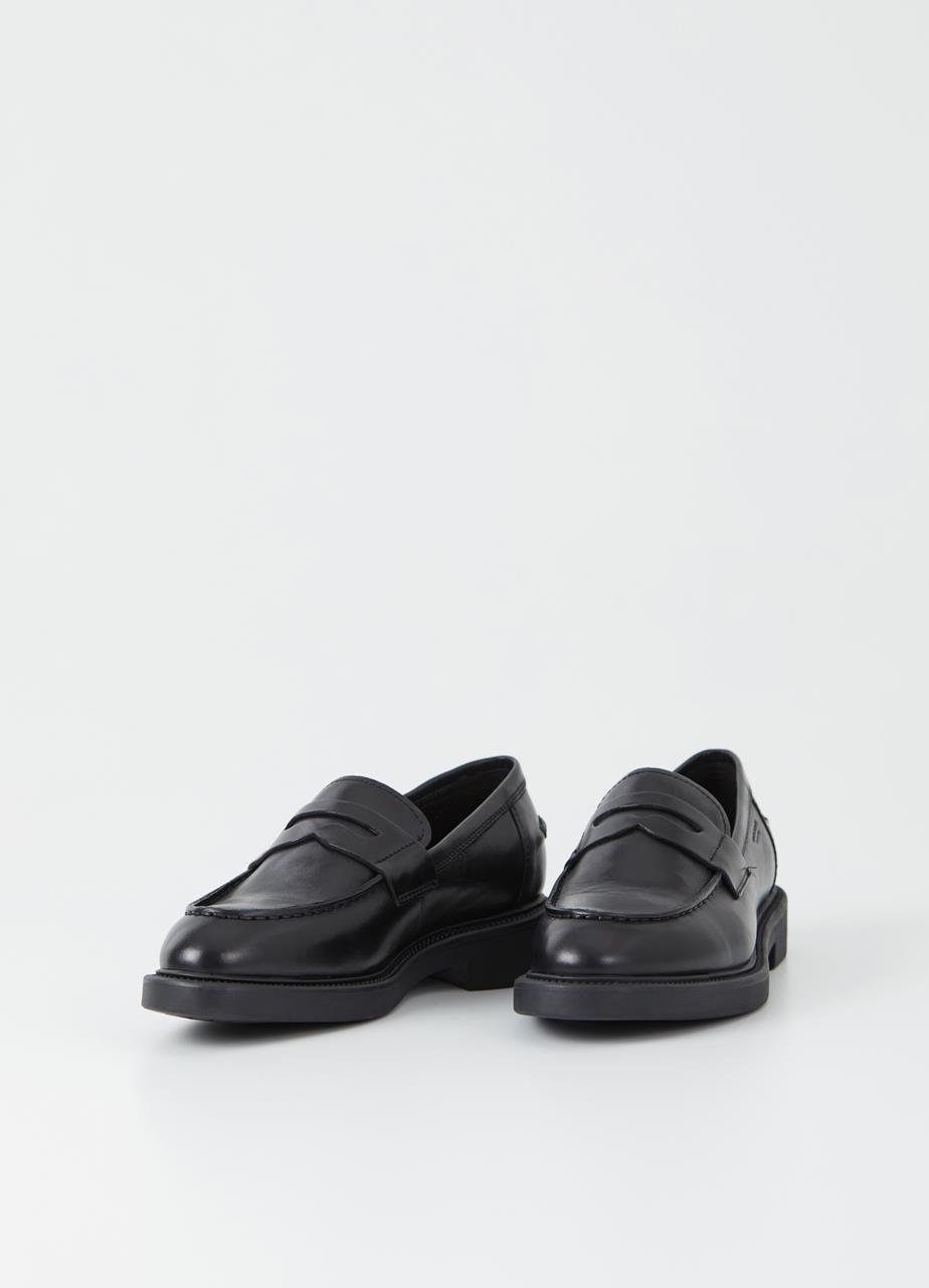 Alex w loafer Preto couro