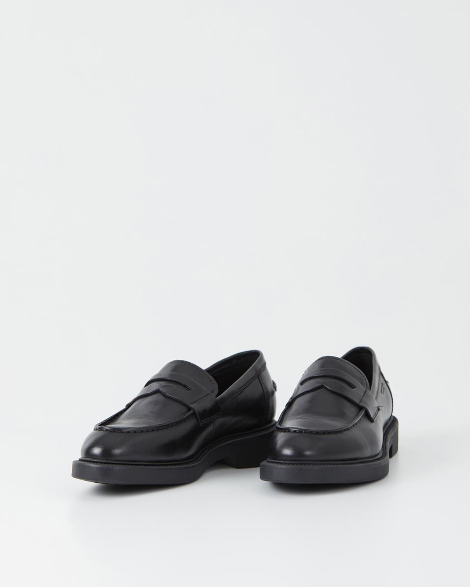 Alex w loafers Black, Leather