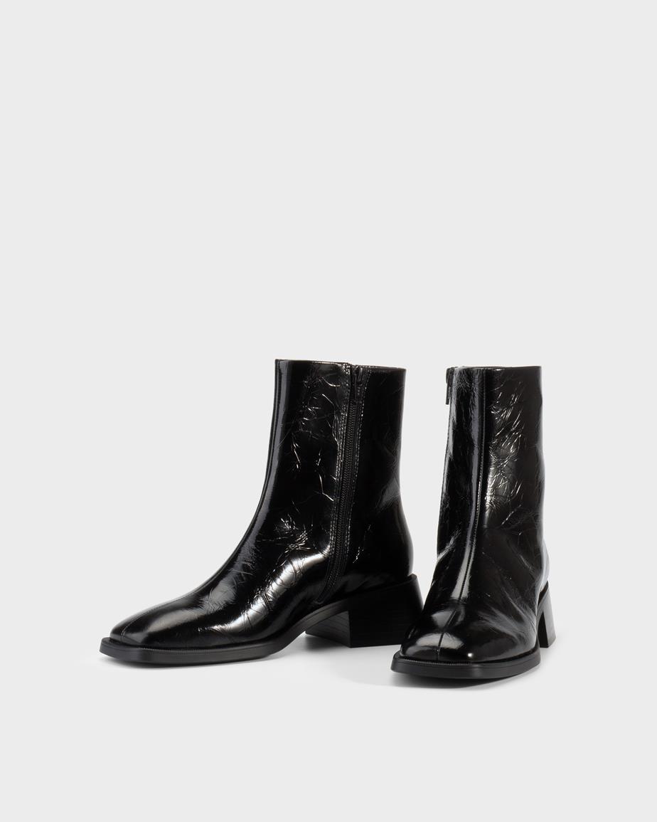 Blanca ankle boots Black, Patent Leather