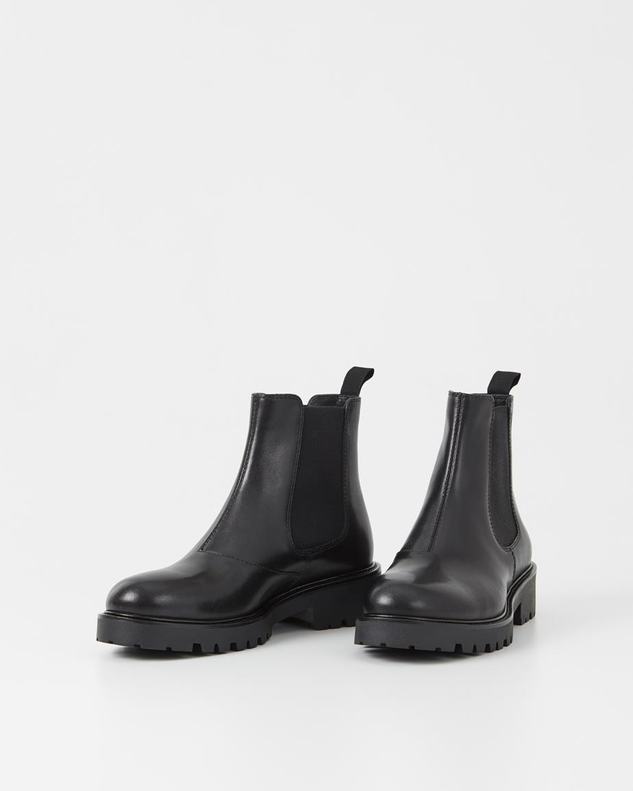 Kenova boots Black, Leather