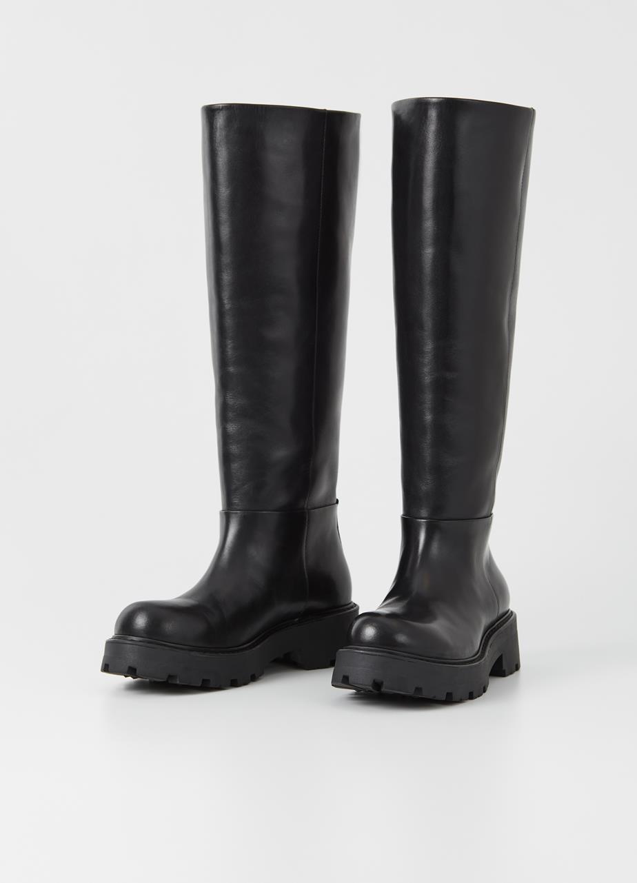 Cosmo 2.0 tall boots Black leather