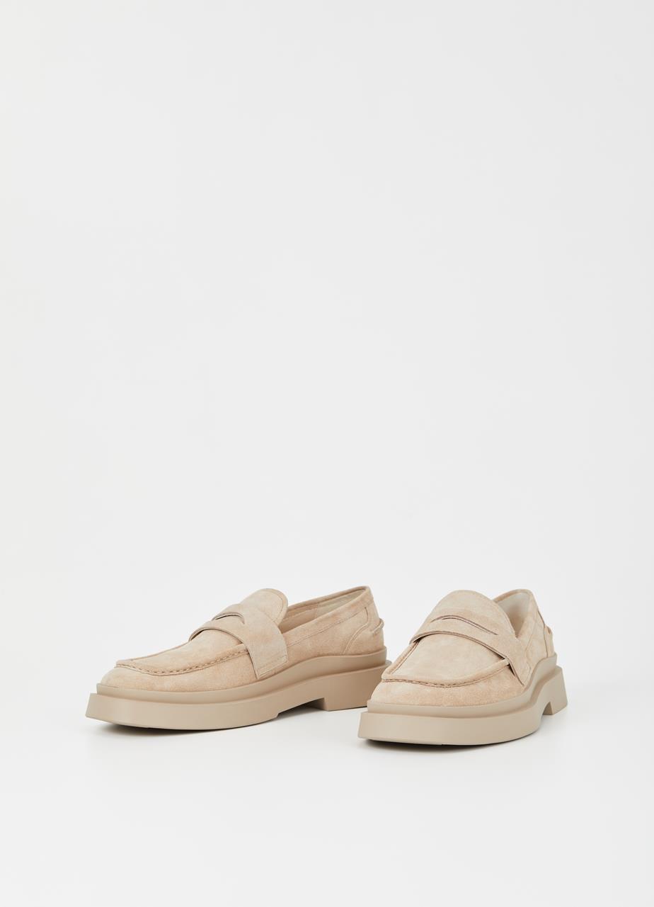 Mike loafer Beige suede