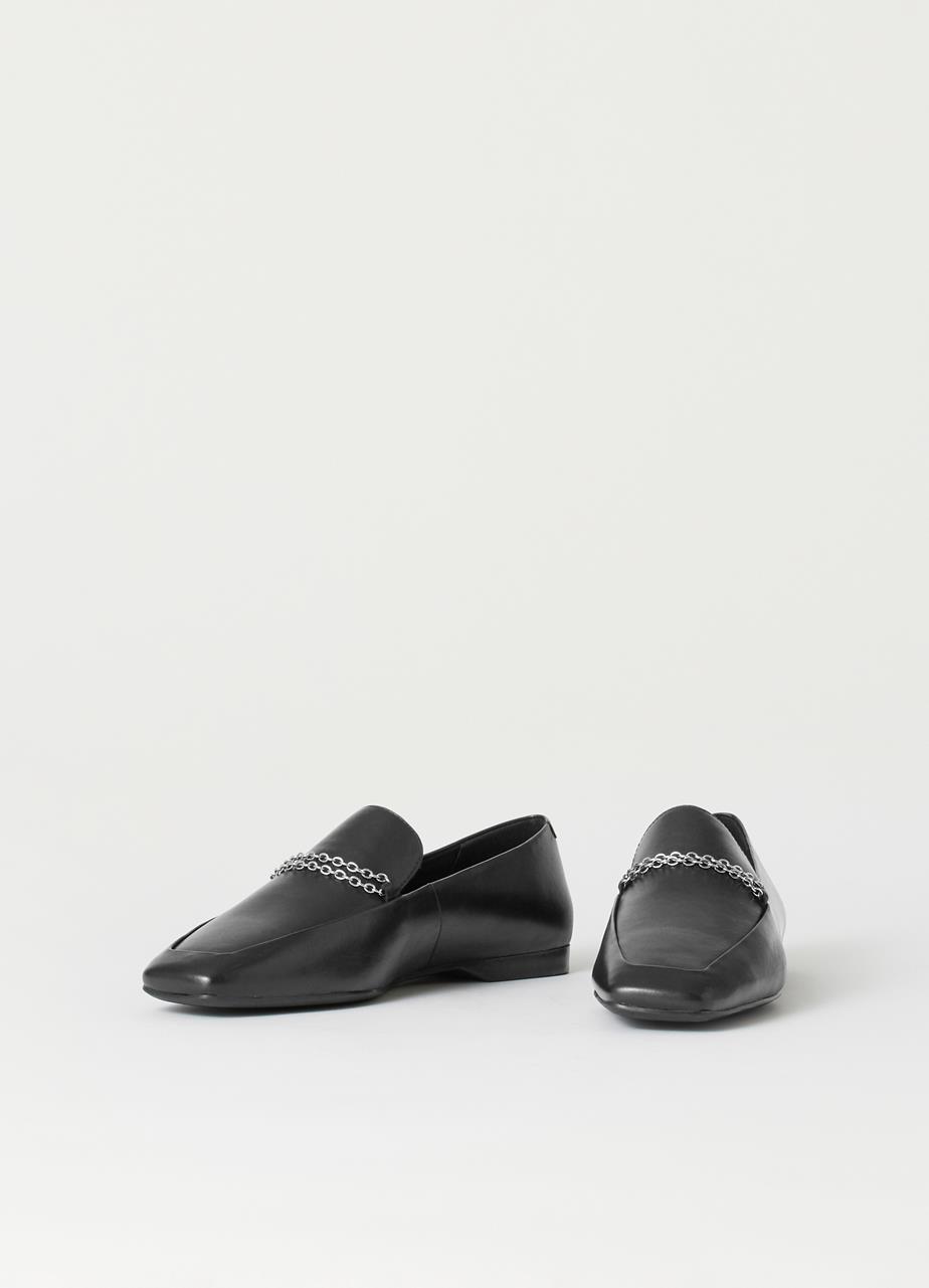 Delıa loafer Black leather