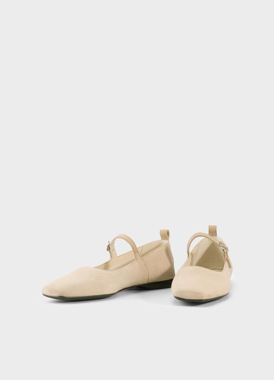 Delia Beige, Suede