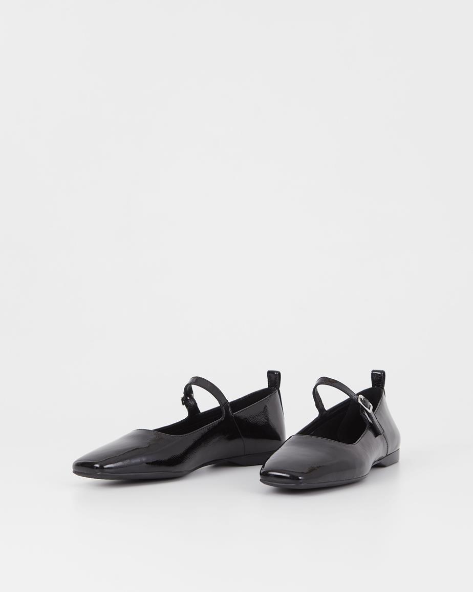 Delia ballet flats Black, Patent Leather