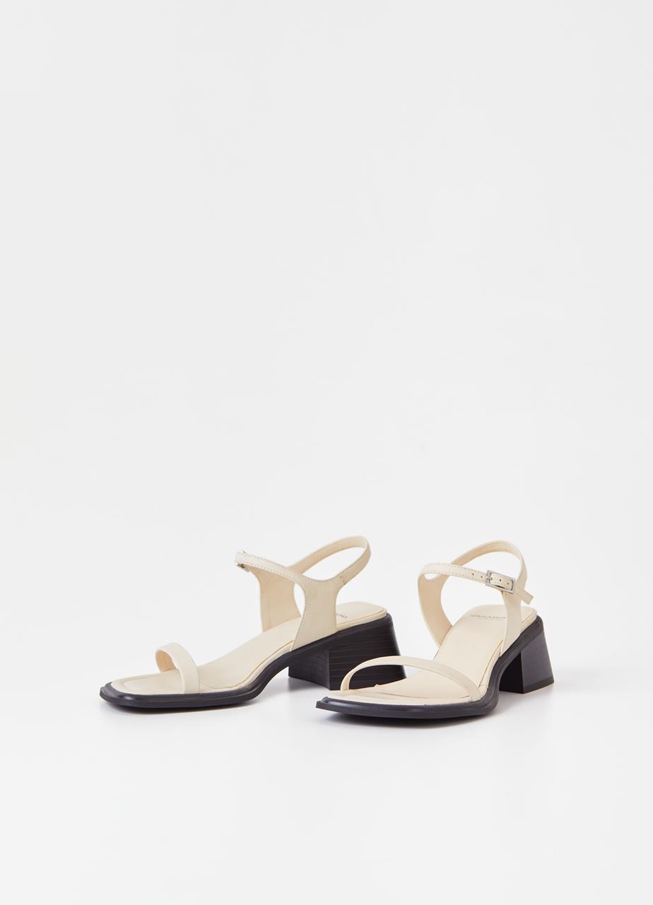 Ines sandals Off-White leather