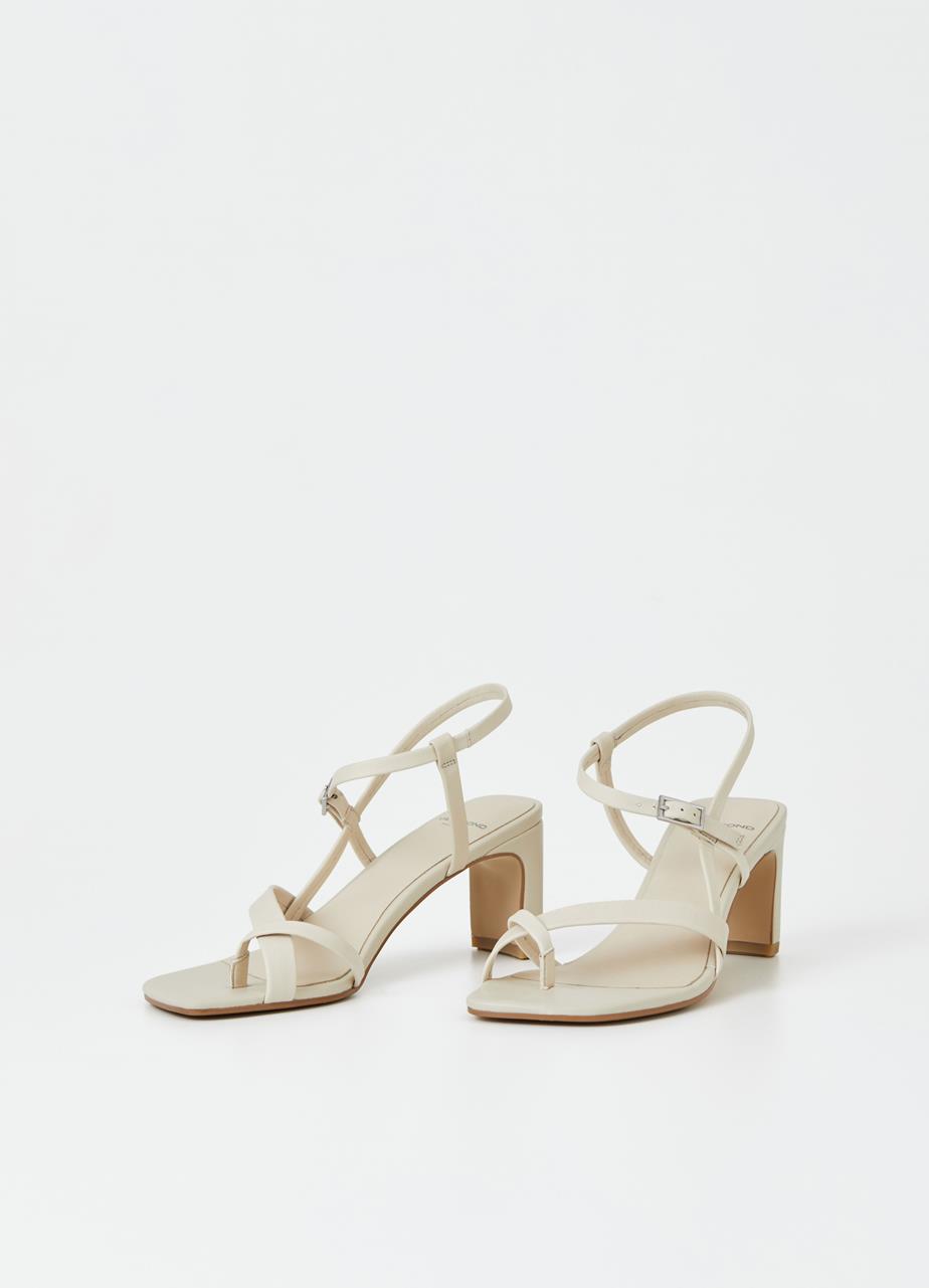 Luisa sandaler Offwhite læder