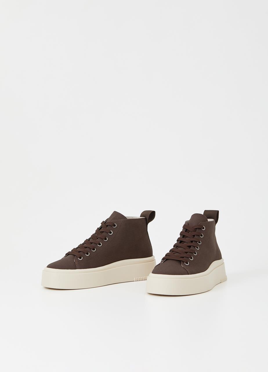 Stacy sneakers Dark Brown textile