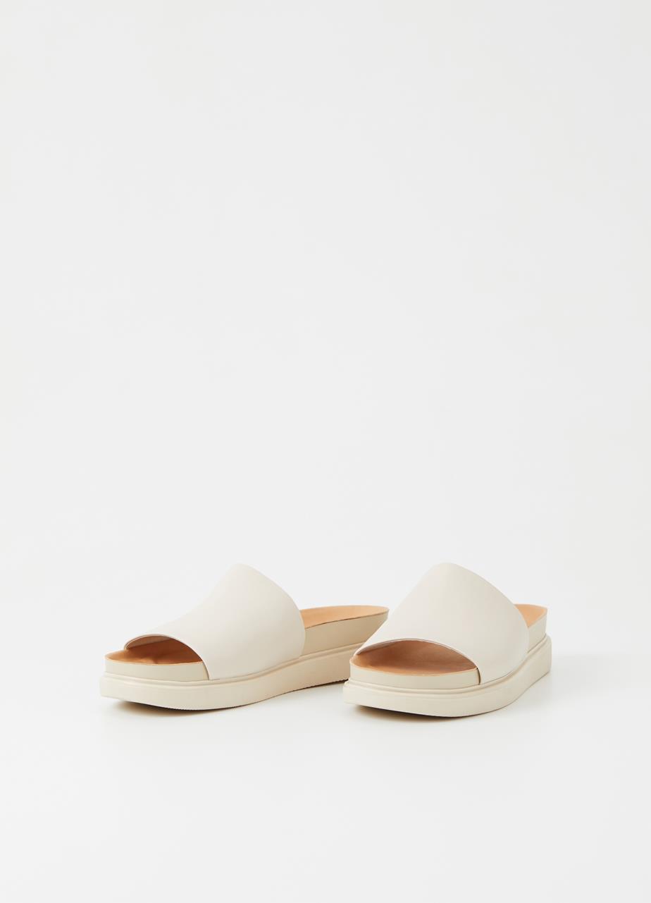 Erin sandaler Offwhite læder