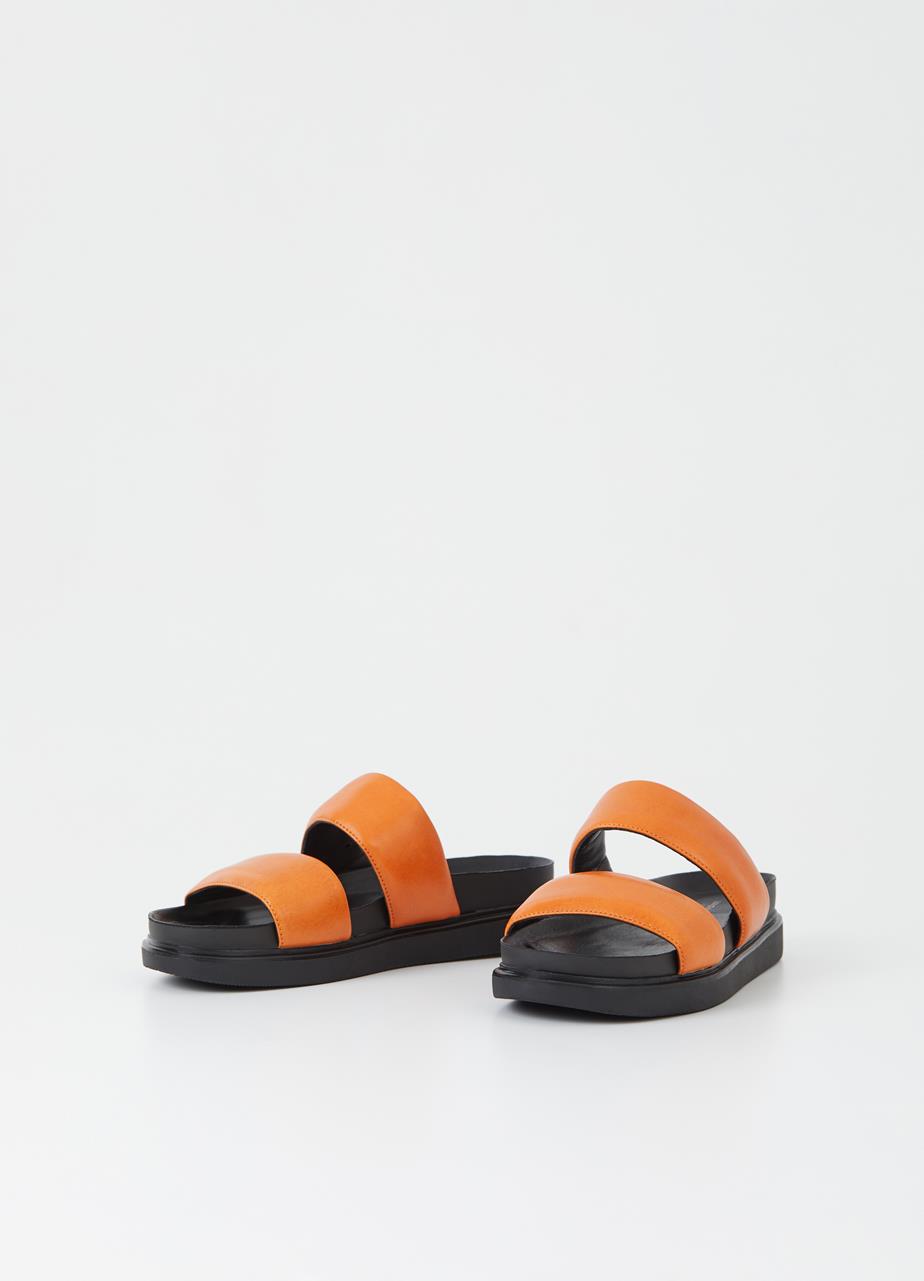 Erin sandaler Orange läder