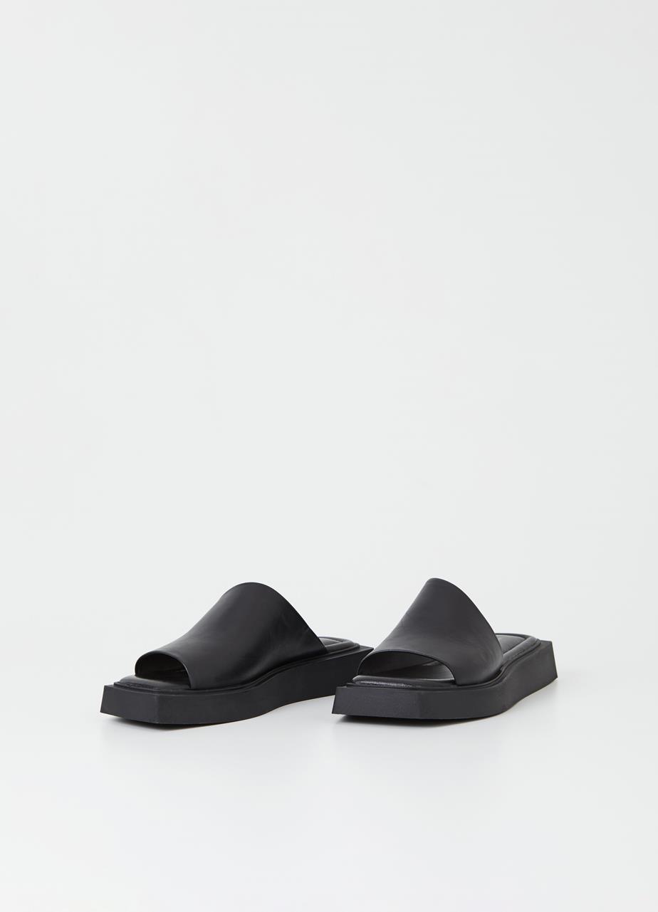 Evy sandals Black leather