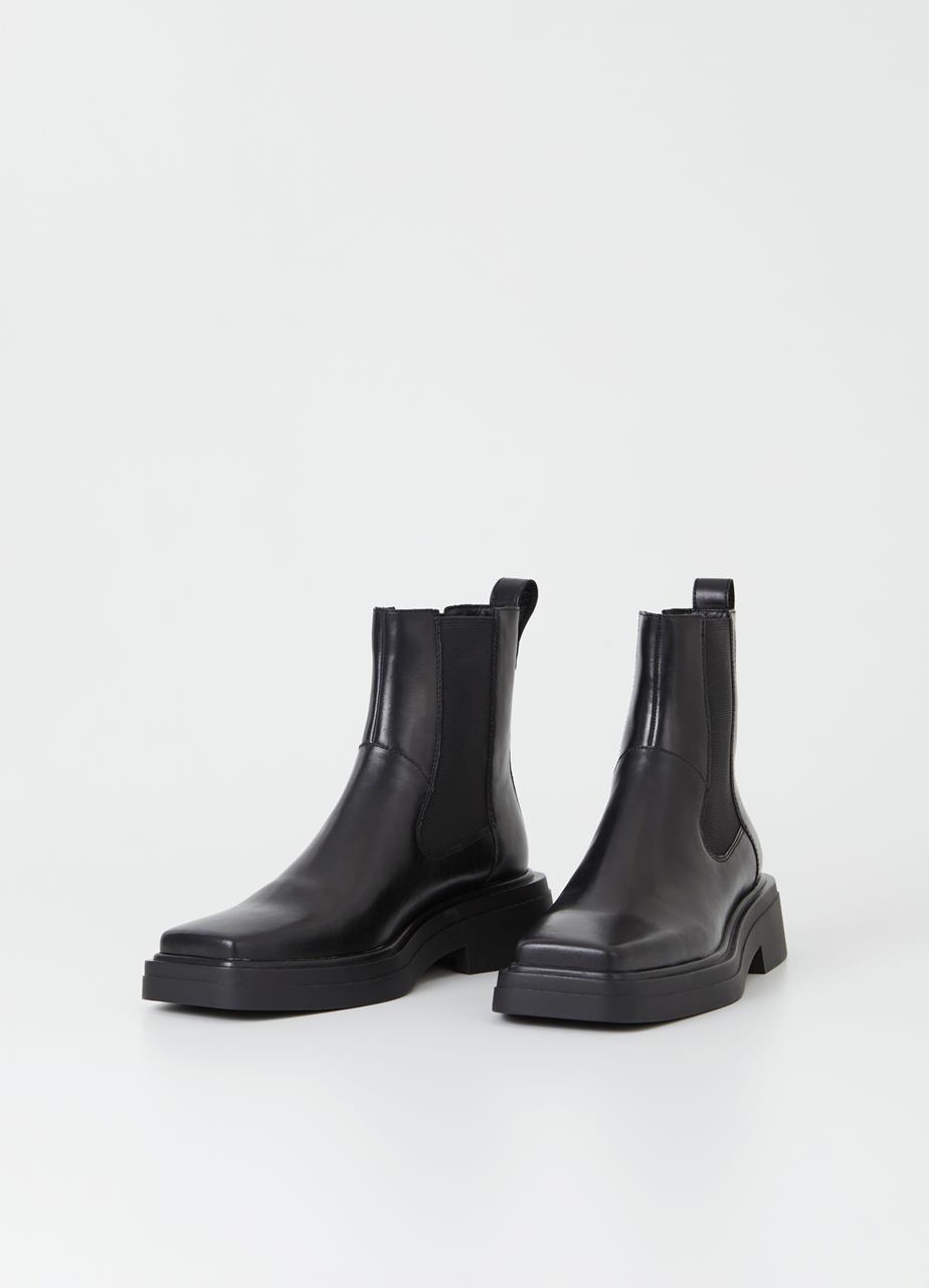 Eyra ботинки и сапоги Чёрный leather