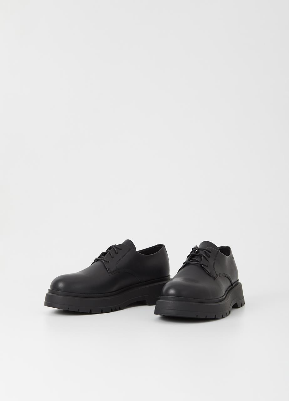 Jeff shoes Black leather