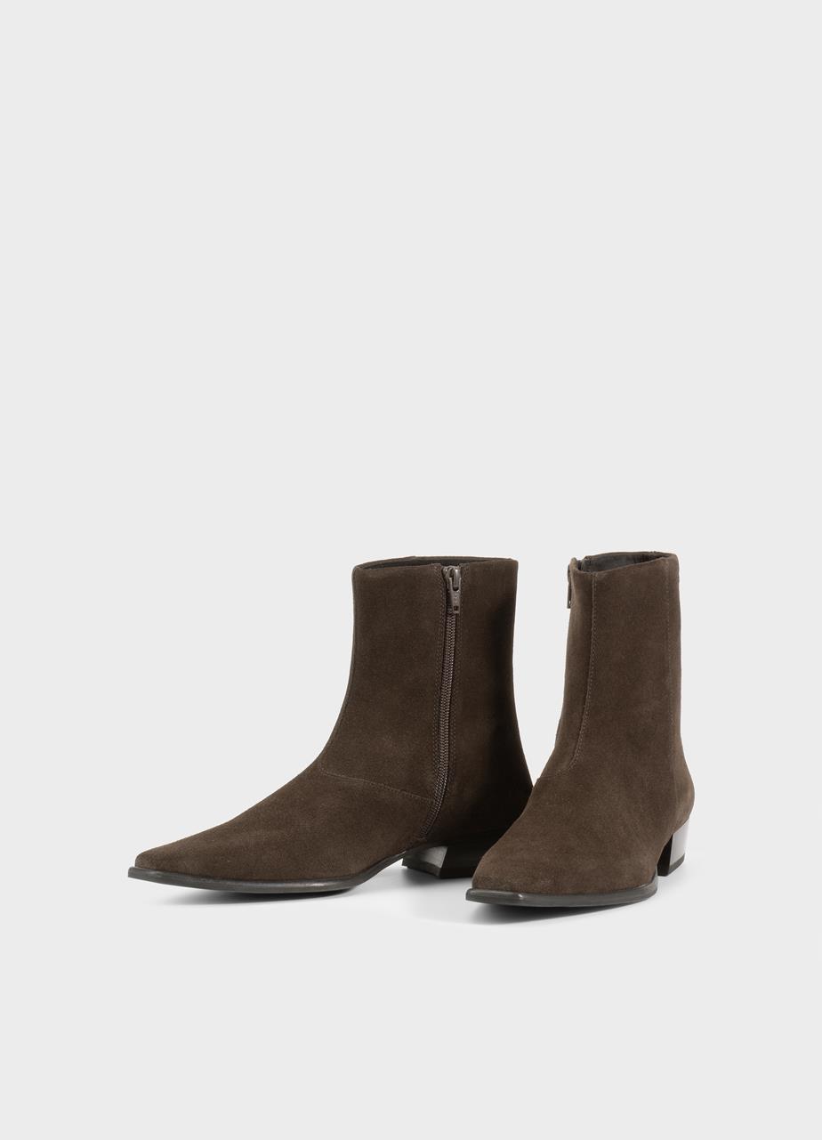 Nella boots MÖRKBRUN MOCKA