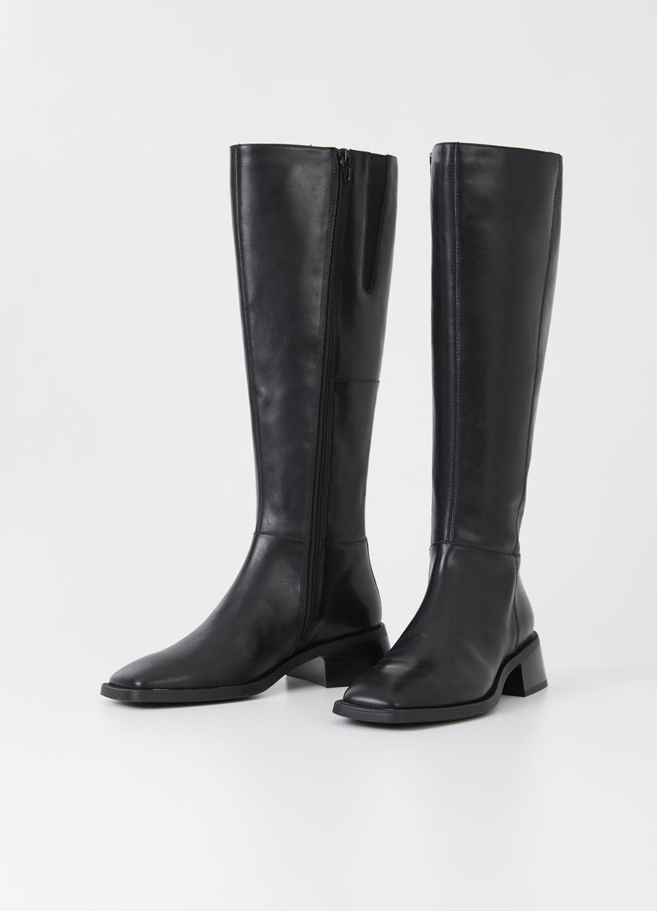 Blanca tall boots BLACK LEATHER