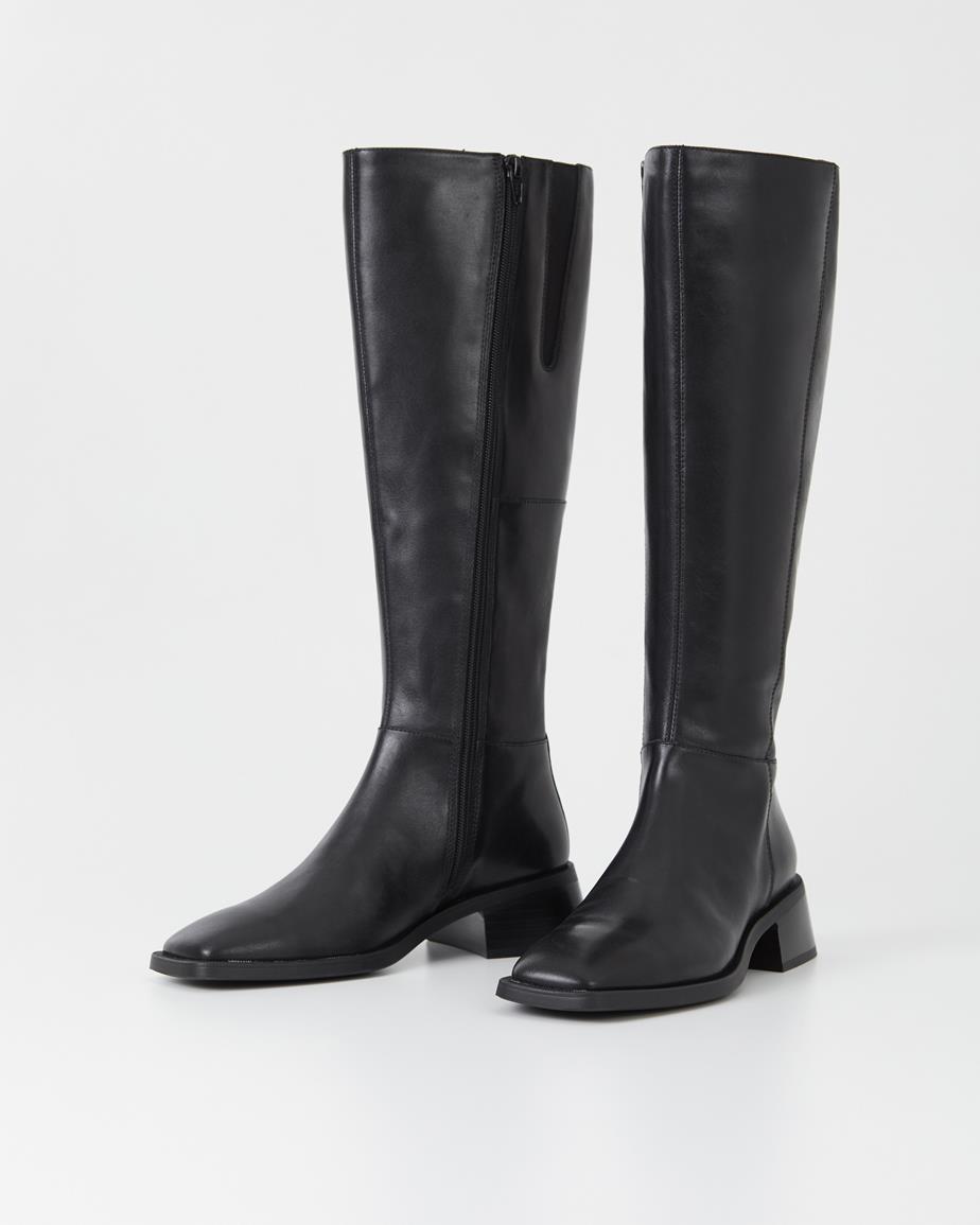 Blanca tall boots Black, Leather