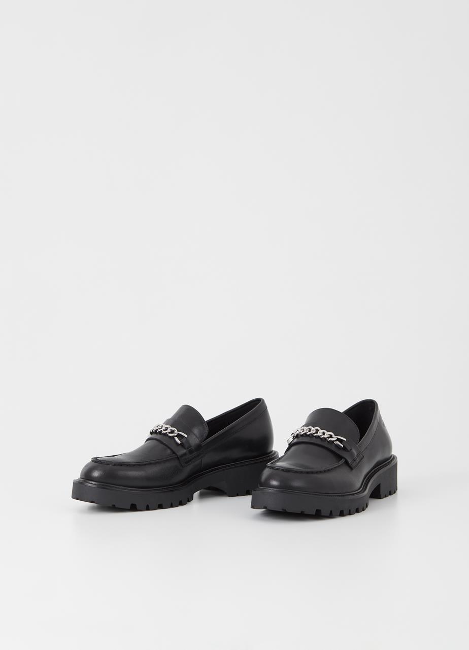 Kenova loafer Zwart leer