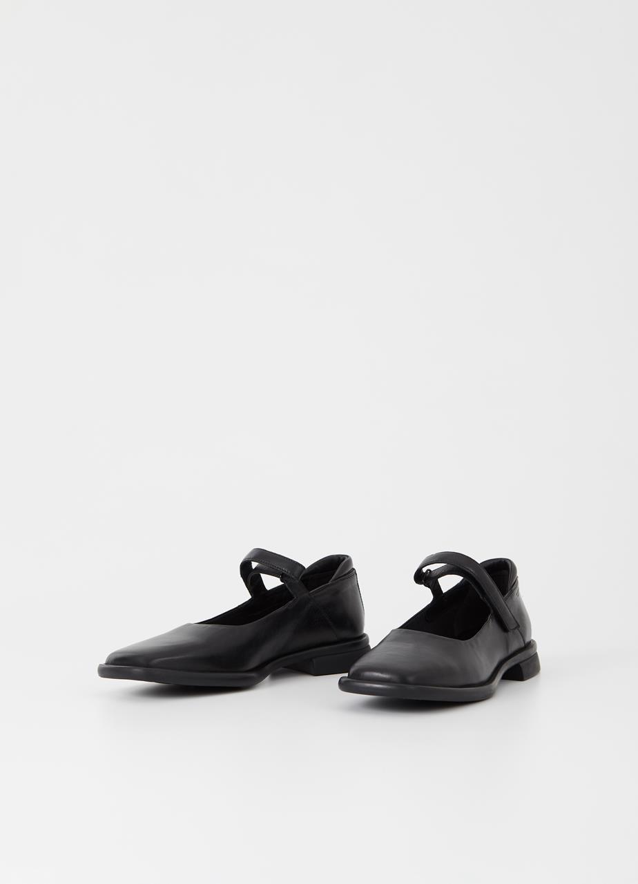 Brittie shoes Black leather