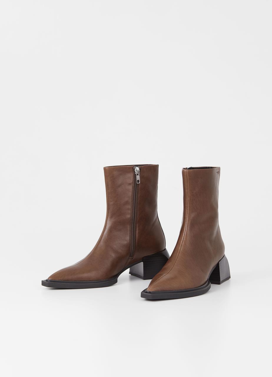 Vıvıan boots Brown leather