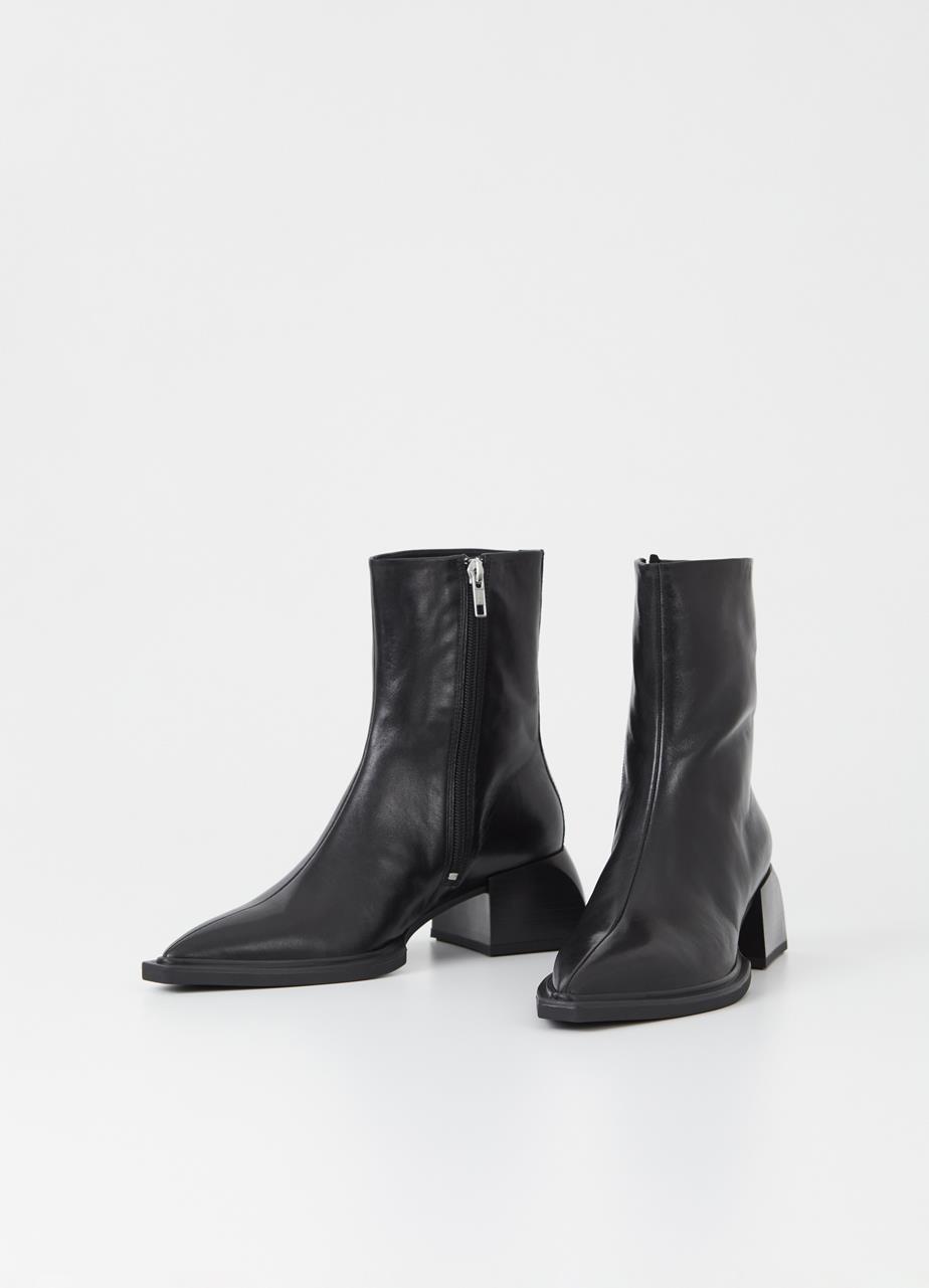 Vıvıan boots Black leather