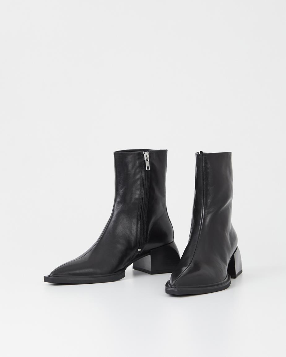 Vivian stiefeletten Schwarzes, Leder