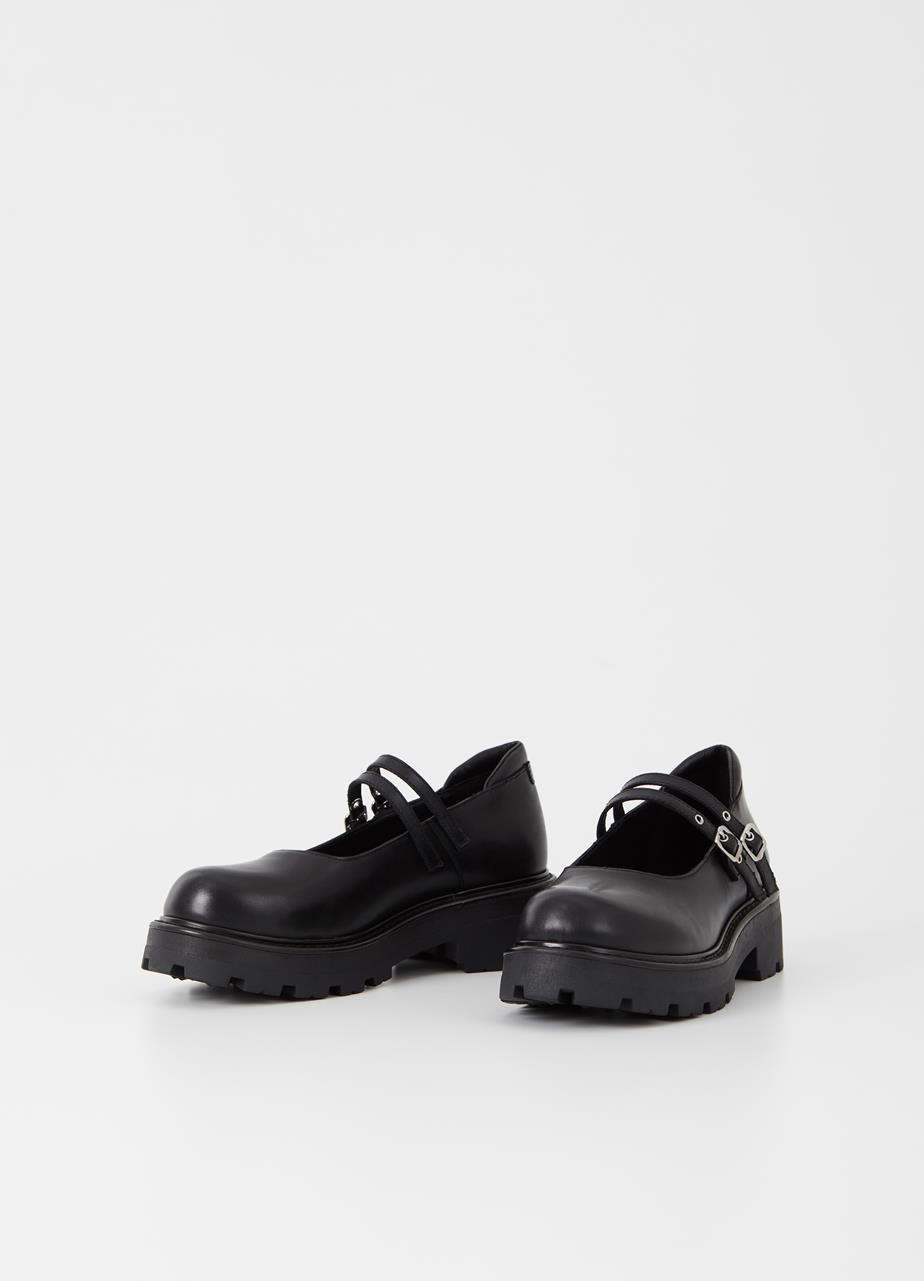 Cosmo 2.0 pantofi Negru piele