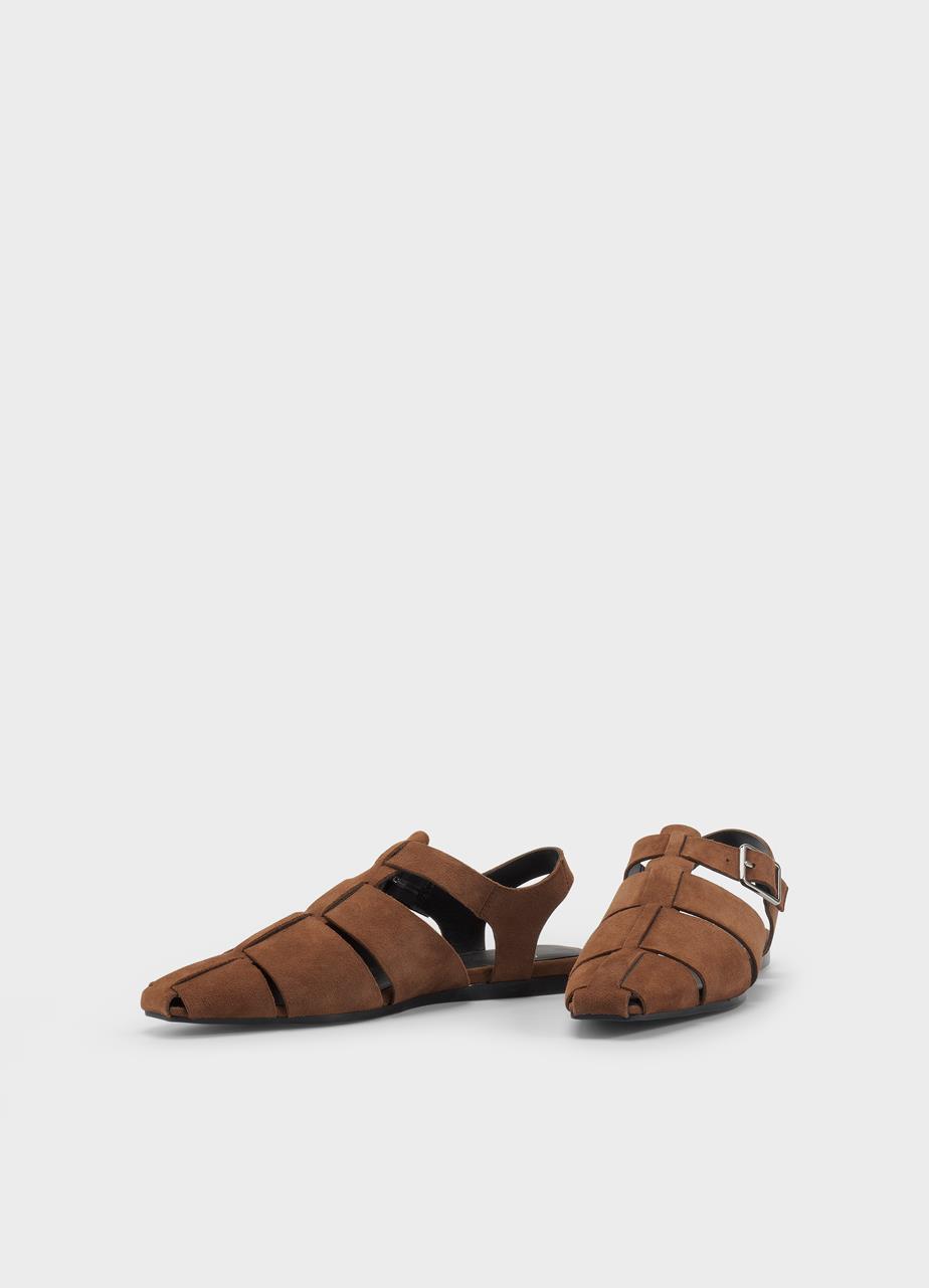 Wioletta sandals Brown suede