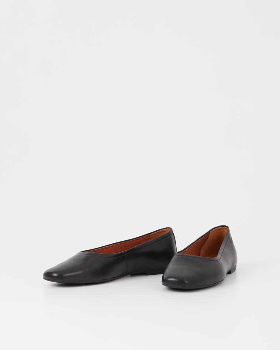 Jolin ballet flats Black, Leather
