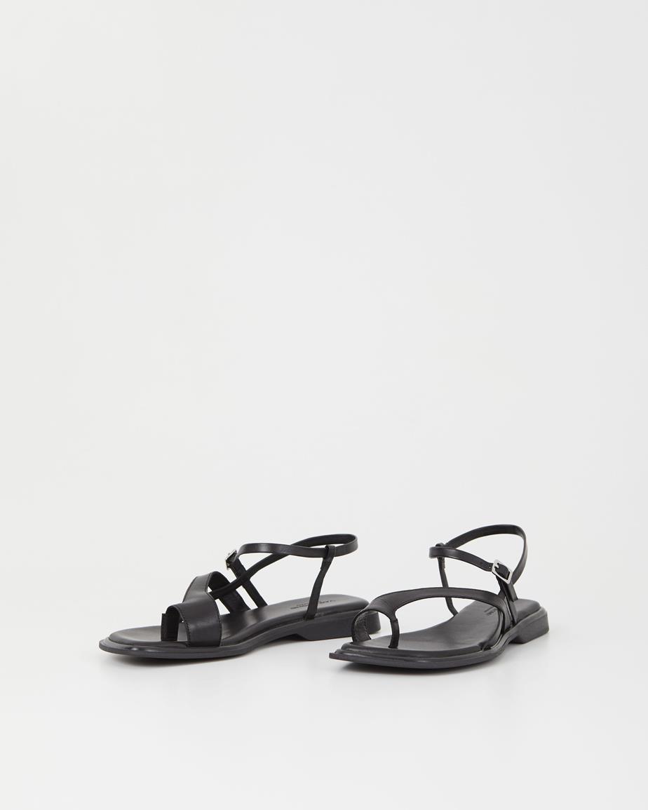 Izzy sandaler Svart, Skinn