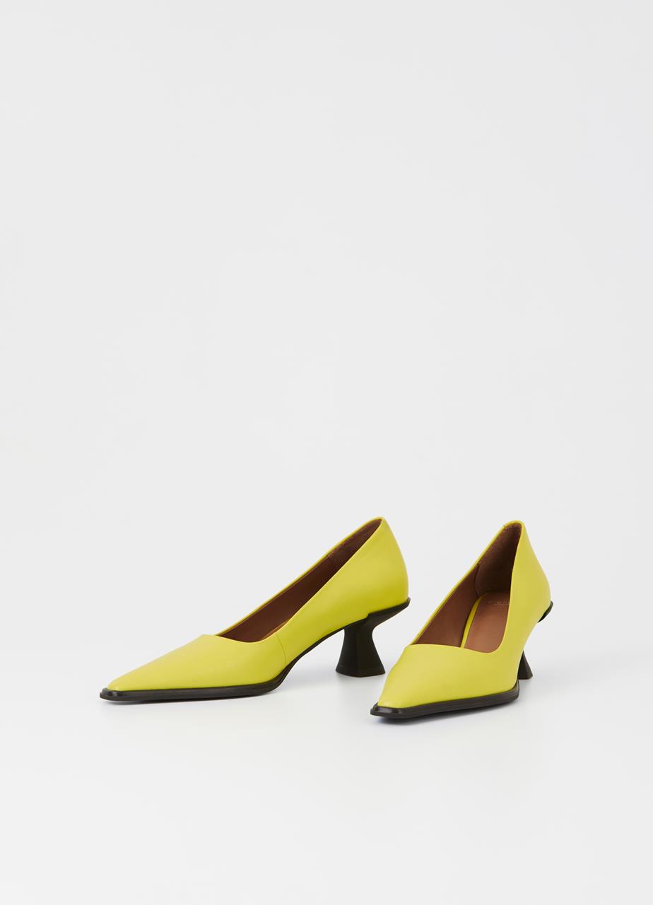 Tilly pumps Light Green leather