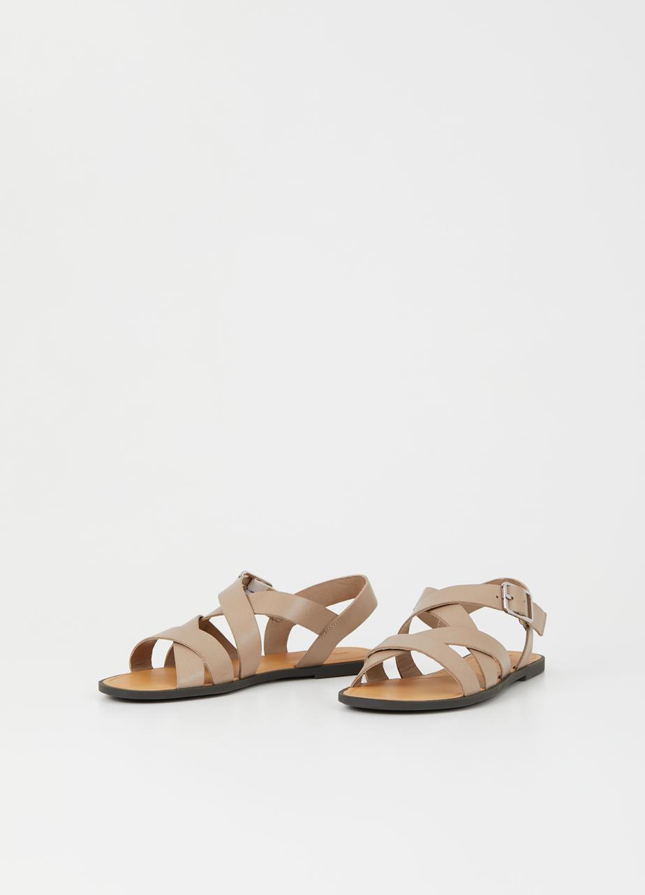 Tia 2.0 sandales MARRON CLAIR CUIR