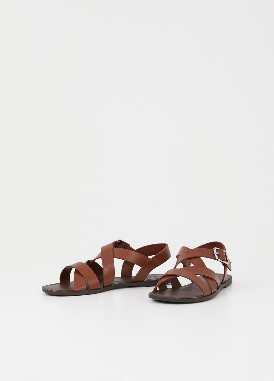 Tıa 2.0 sandals Brown leather