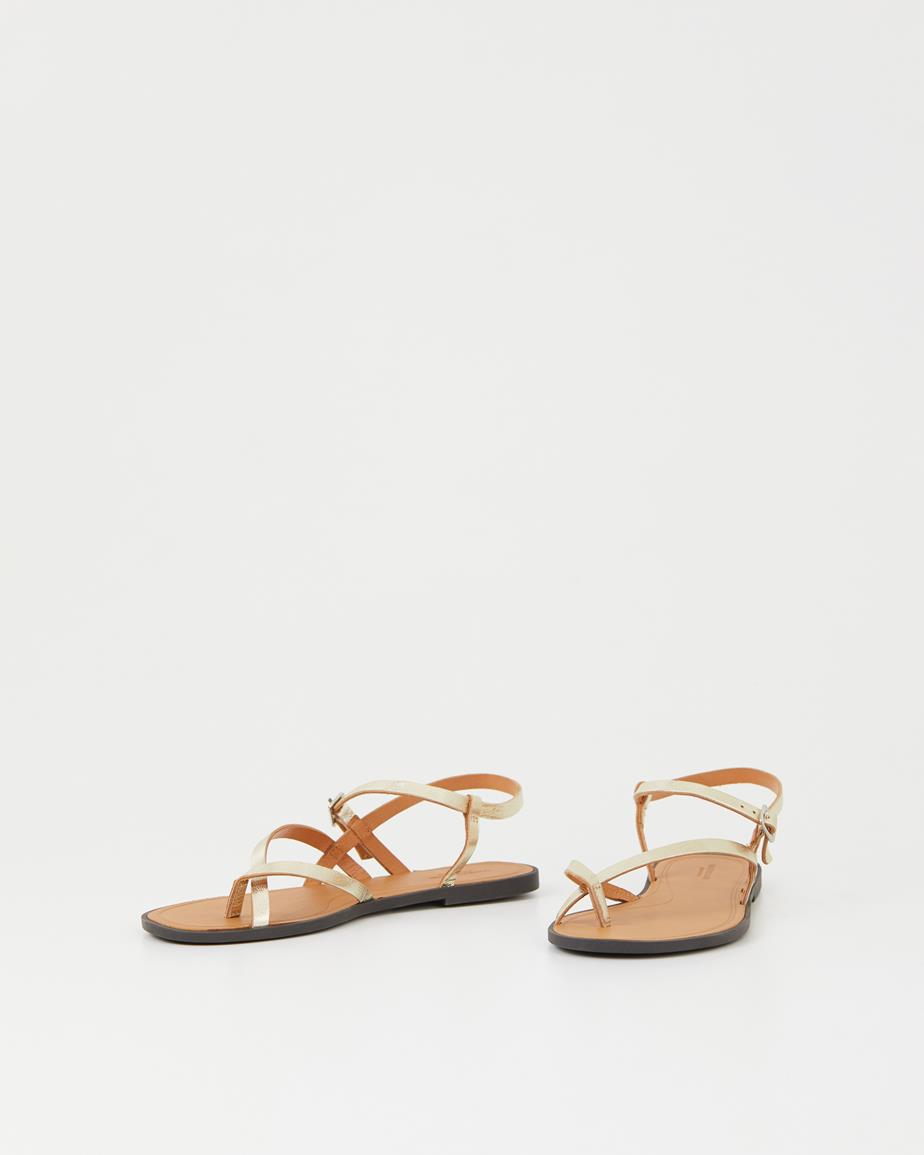 Tia 2.0 sandaler Guld, Metallfärgat Skinn