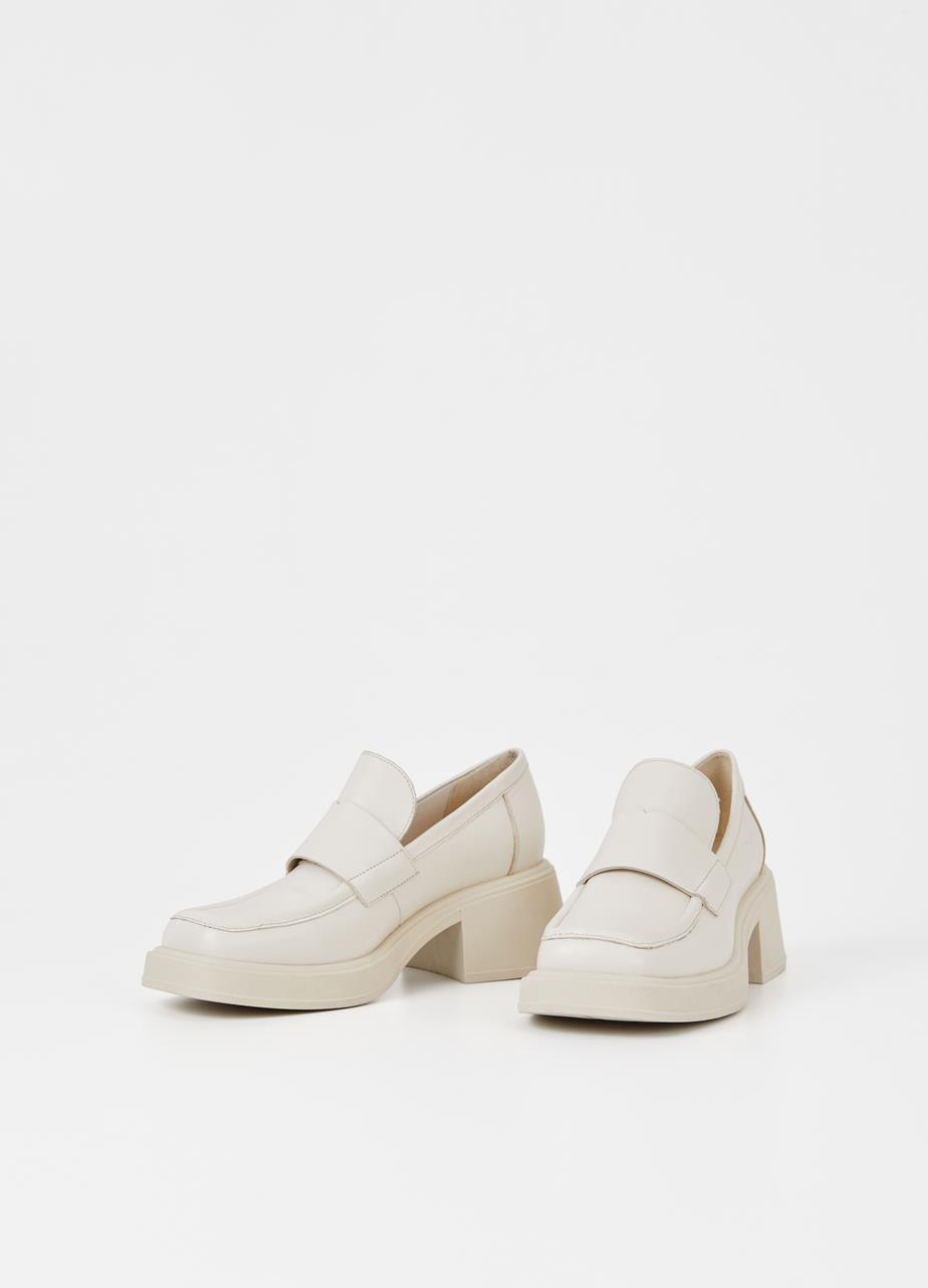 Dorah loafer Off-White leather